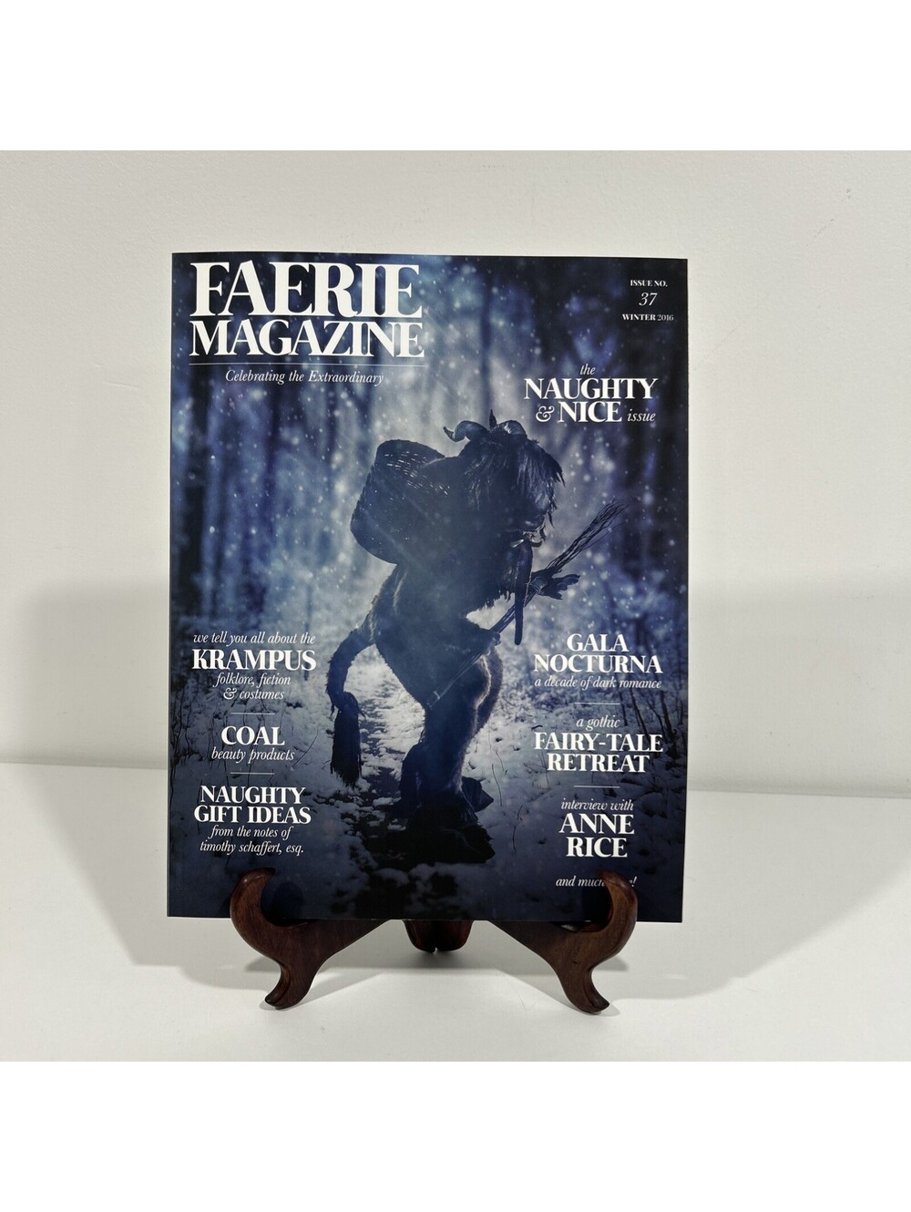FAERIE MAGAZINE Issue 37 Winter 2016 The Naughty & Nice Issue